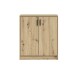Kommode >Nelly< in Artisan Eiche Dekor - 74x86x50cm (BxHxT)