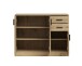 Kommode >Nelly< in Artisan Eiche Dekor - 109x86x50cm (BxHxT)