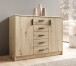 Kommode >Nelly< in Artisan Eiche Dekor - 109x86x50cm (BxHxT)