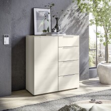 Kommode >Santorin< in Kaschmir - 90x99x40cm (BxHxT)