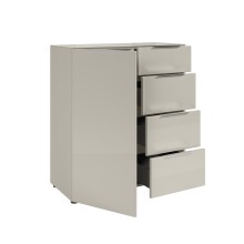 Kommode >Santorin< in Kaschmir - 90x99x40cm (BxHxT)