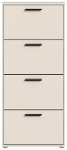 Schuhkipper >Sam< ca. 8 Paar Schuhe, in Kaschmir - 59x136x17cm (BxHxT)