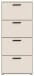Schuhkipper >Sam< ca. 8 Paar Schuhe, in Kaschmir - 59x136x17cm (BxHxT)