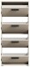Schuhkipper >Sam< ca. 8 Paar Schuhe, in Kaschmir - 59x136x17cm (BxHxT)