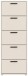 Schuhkipper >Sam< ca. 10 Paar Schuhe, in Kaschmir - 59x169x17cm (BxHxT)