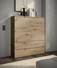 Highboard >Brest< 2 Türen, 4 Schübe,...