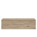 Lowboard >Brest< 2 Türen, 2 Schübe, in Artisan Dekor - 180x50x38cm (BxHxT)