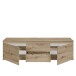 Lowboard >Brest< 2 Türen, 2 Schübe, in Artisan Dekor - 180x50x38cm (BxHxT)