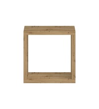 Regalwürfel >Style< in Artisan Eiche Dekor - 41x41x38cm (BxHxT)