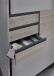 Schwebetürenschrank >Bremen< in SAHARAGRAU / MULTIPLEX - 180x198x65cm (BxHxT)