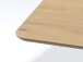 Esstisch >CESURA< in Eiche, schwarz, MDF Malamin, Metall - 160x75x90cm (BxHxT)