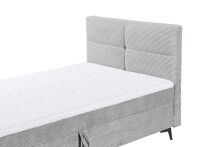 Boxbett >ANDON 1< Liegefläche 120x200cm, Bezug dove - 121x102x210 (BxHxT)