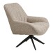 Sessel >Grandola< 360° Drehfunktion, in Grau - 81x93x84cm (BxHxT)