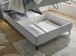 Boxbett >ATLANTIS 6< 120x200 cm Liegefläche, Bezug grey - 125x102x240cm (BxHxT)