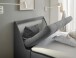 Boxbett >ATLANTIS 6< 120x200 cm Liegefläche, Bezug anthrazit - 125x102x240cm (BxHxT)