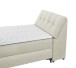 Boxbett >ATLANTIS 6< 120x200 cm Liegefläche, Bezug Ivory - 125x102x240cm (BxHxT)