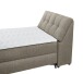 Boxbett >ATLANTIS 6< 120x200 cm Liegefläche, Bezug espresso - 125x102x240cm (BxHxT)