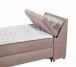 Boxbett >ATLANTIS 6< 120x200 cm Liegefläche, Bezug flamingo - 125x102x240cm (BxHxT)