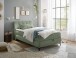 Boxbett >ATLANTIS 6< 120x200 cm Liegefläche, Bezug olive - 125x102x240cm (BxHxT)