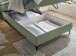 Boxbett >ATLANTIS 6< 120x200 cm Liegefläche, Bezug olive - 125x102x240cm (BxHxT)