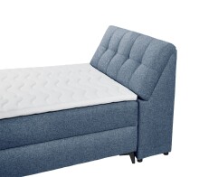 Boxbett >ATLANTIS 6< 120x200 cm Liegefläche, Bezug blue - 125x102x240cm (BxHxT)