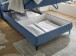 Boxbett >ATLANTIS 6< 120x200 cm Liegefläche, Bezug blue - 125x102x240cm (BxHxT)