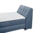 Boxbett >ATLANTIS 6< 120x200 cm Liegefläche, Bezug blue - 125x102x240cm (BxHxT)