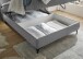 Boxbett >ATLANTIS 6< 140x200 cm Liegefläche, Bezug grey - 145x102x240cm (BxHxT)