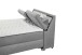 Boxbett >ATLANTIS 6< 140x200 cm Liegefläche, Bezug grey - 145x102x240cm (BxHxT)