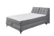 Boxbett >ATLANTIS 6< 140x200 cm Liegefläche, Bezug dark grey - 145x102x240cm (BxHxT)