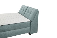 Boxbett >ATLANTIS 6< 140x200 cm Liegefläche, Bezug in mint - 145x102x240cm (BxHxT)