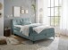 Boxbett >ATLANTIS 6< 140x200 cm Liegefläche, Bezug in mint - 145x102x240cm (BxHxT)