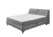 Boxbett >ATLANTIS 6< Liegefläche 180x200 cm, Bezug in dark grey - 185x102x240cm (BxHxT)