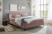 Boxbett >ATLANTIS 6< Liegefläche 180x200 cm, Bezug in flamingo - 185x102x240cm (BxHxT)