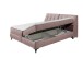 Boxbett >ATLANTIS 6< Liegefläche 180x200 cm, Bezug in flamingo - 185x102x240cm (BxHxT)