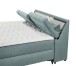 Boxbett >ATLANTIS 6< Liegefläche 180x200 cm, Bezug in mint - 185x102x240cm (BxHxT)