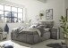 Boxbett >AVIDANO 6< 180x200 cm Liegefläche, Bezug in stone - 203x123x213cm (BxHxT)