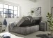 Boxbett >AVIDANO 6< 180x200 cm Liegefläche, Bezug in stone - 203x123x213cm (BxHxT)