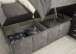 Boxbett >AVIDANO 6< 180x200 cm Liegefläche, Bezug in stone - 203x123x213cm (BxHxT)