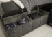 Boxbett >AVIDANO 6< 180x200 cm Liegefläche, Bezug in grey - 203x123x213cm (BxHxT)