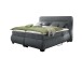Boxspringbett >EVOLUTION< Liegefläche 180x200 cm, mit Motor, anthrazit - 210x122x220 (BxHxT)