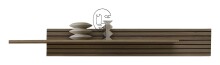 Wohnwand >Ina< (5-teilig) in Cashmere / Riva Eiche Dekor - 320x200x44cm (BxHxT)