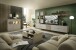Wohnwand >Ina< (5-teilig) in Cashmere / Riva Eiche Dekor - 280x185x44cm (BxHxT)