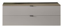 Wohnwand >Ina< (6-teilig) in Cashmere / Riva Eiche...