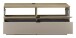 Wohnwand >Ina< (6-teilig) in Cashmere / Riva Eiche Dekor - 340x200x44cm (BxHxT)