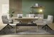 Sitzbank >Ina< in Riva Eiche Dekor - 126x49x40cm (BxHxT)