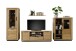 Wohnwand >Greno< (2-teilig) in Wildeiche - 295x142x54 (BxHxT)