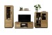 Wohnwand >Greno< (2-teilig) in Wildeiche - 235x200x54 (BxHxT)