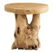 Beistelltisch >Palena< in braun, Teakholz - 40x45x40cm (BxHxT)