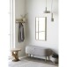 Beistelltisch >Palena< in braun, Teakholz - 40x45x40cm (BxHxT)